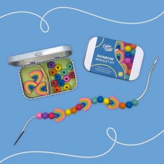 Cotton Twist Rainbow Bracelet Gift Tin