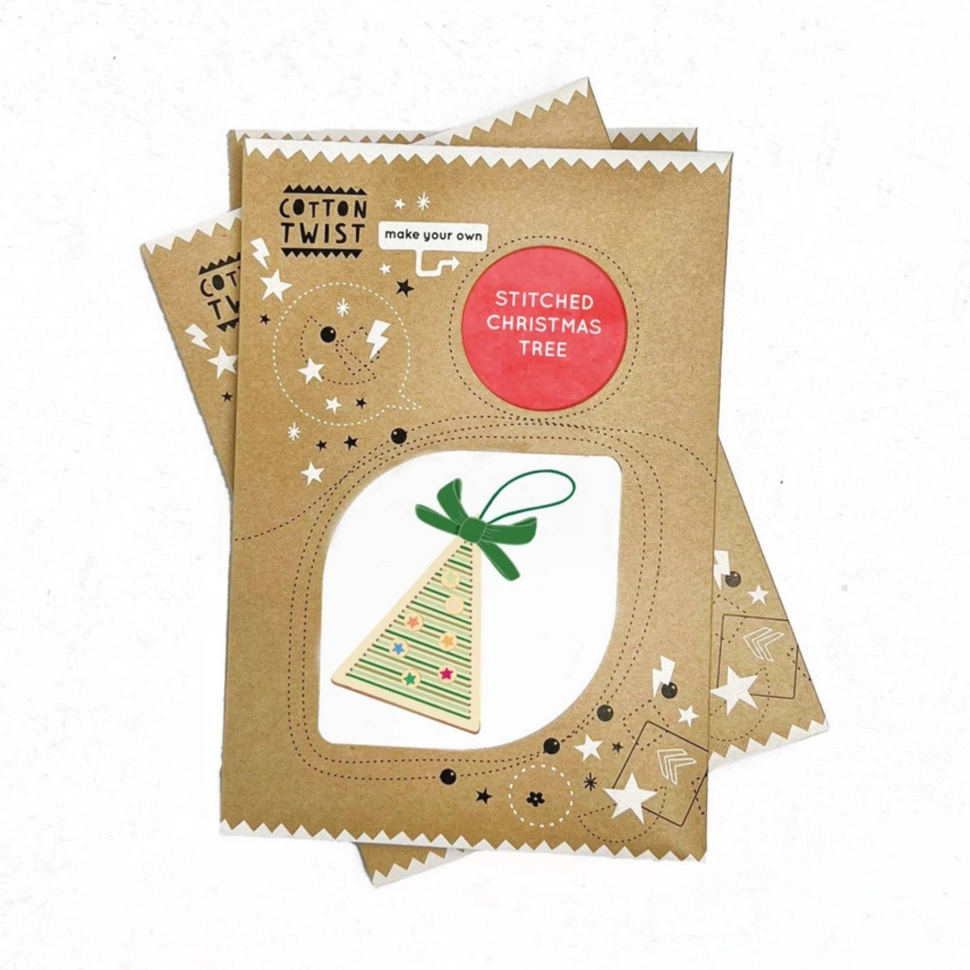 Cotton Twist Make Your Own Stitched Christmas Tree Decoration