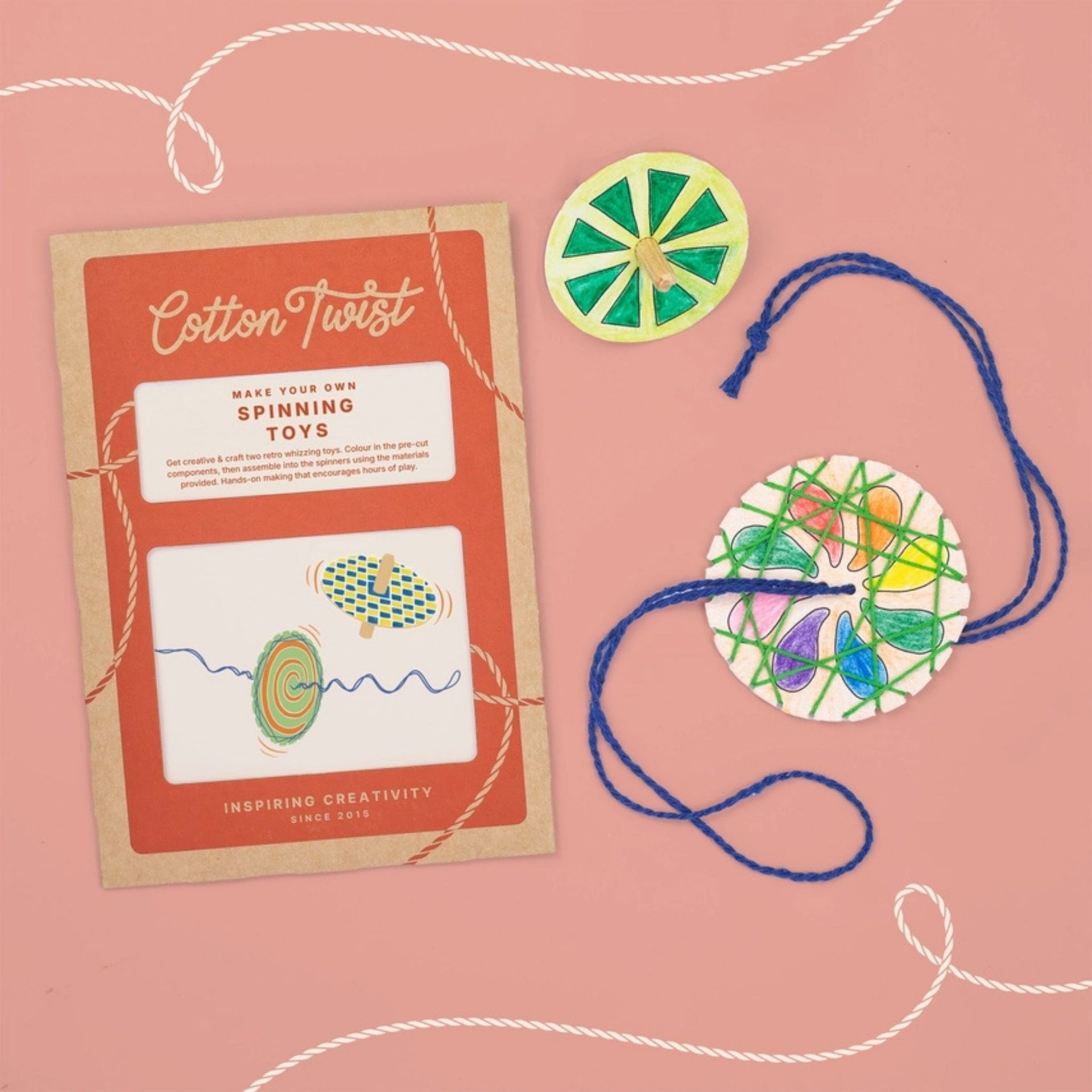 Cotton Twist Make Your Own Spinning Toys