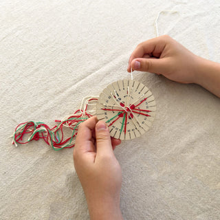 Cotton Twist Make Your Own Strawberry Kumihimo Bracelet Kit