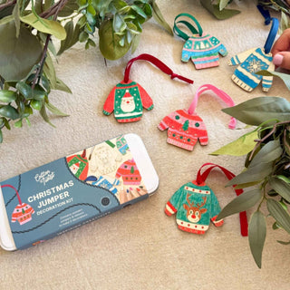 Cotton Twist Christmas Jumper Tree Decoration Kit