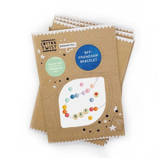 Cotton Twist Friendship Bracelet Kit - BFF