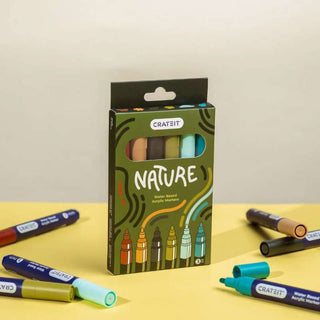 Crateit Nature Markers 3mm - Set of 6