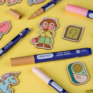 Crateit Nature Markers 3mm - Set of 6