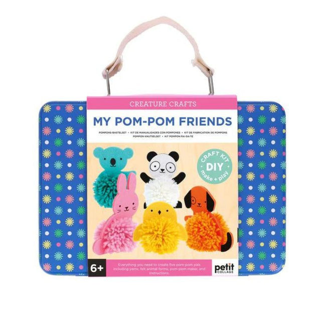Petit Collage - Creature Crafts: My Pom-Pom Friends