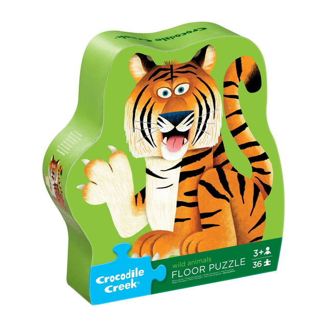 Crocodile Creek Wild Animals Puzzle - 36 Piece