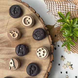 Curiosity Corner Space Oak Stamps