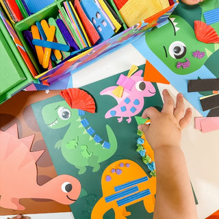 My Creative Box Dinosaur Collage Sensory Craft Box