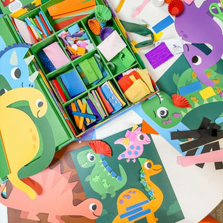 My Creative Box Dinosaur Collage Sensory Craft Box