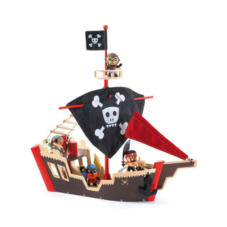 Djeco Arty Toys Ze Pirat Boat