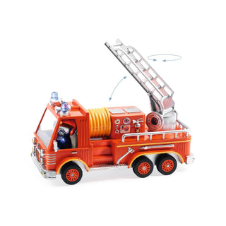 Djeco Crazy Motors Captain Fire Car