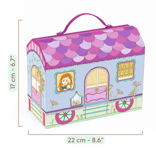 Djeco Tinyly Playhouse Caravan - Bluchka & Indie