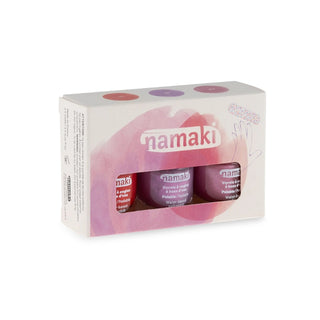 Namaki Nail Polishes Set of 3 - Eternal Roses