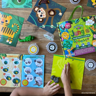 My Creative Box Jungle Dough Sensory Craft Box