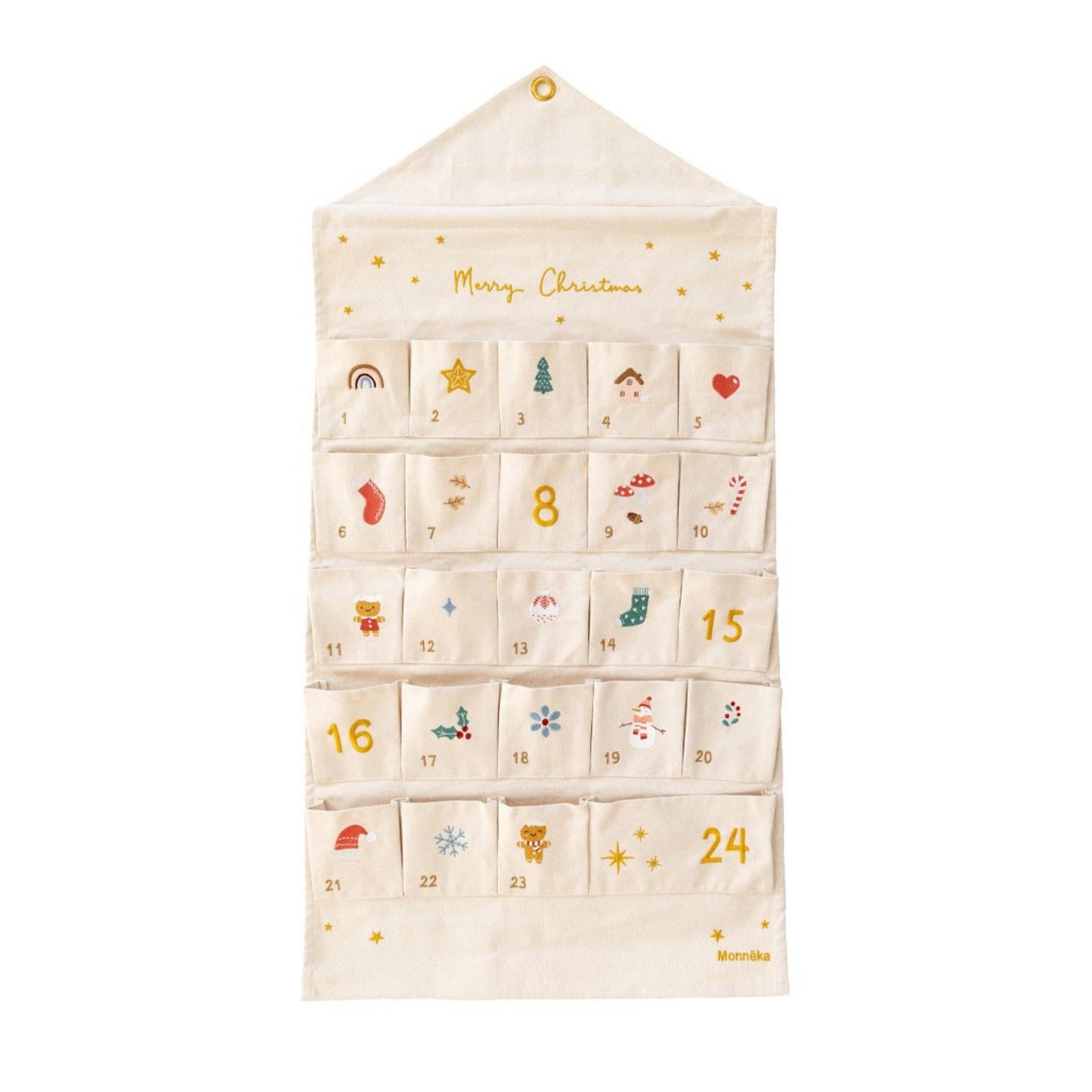 Fabric Christmas Advent Calendar