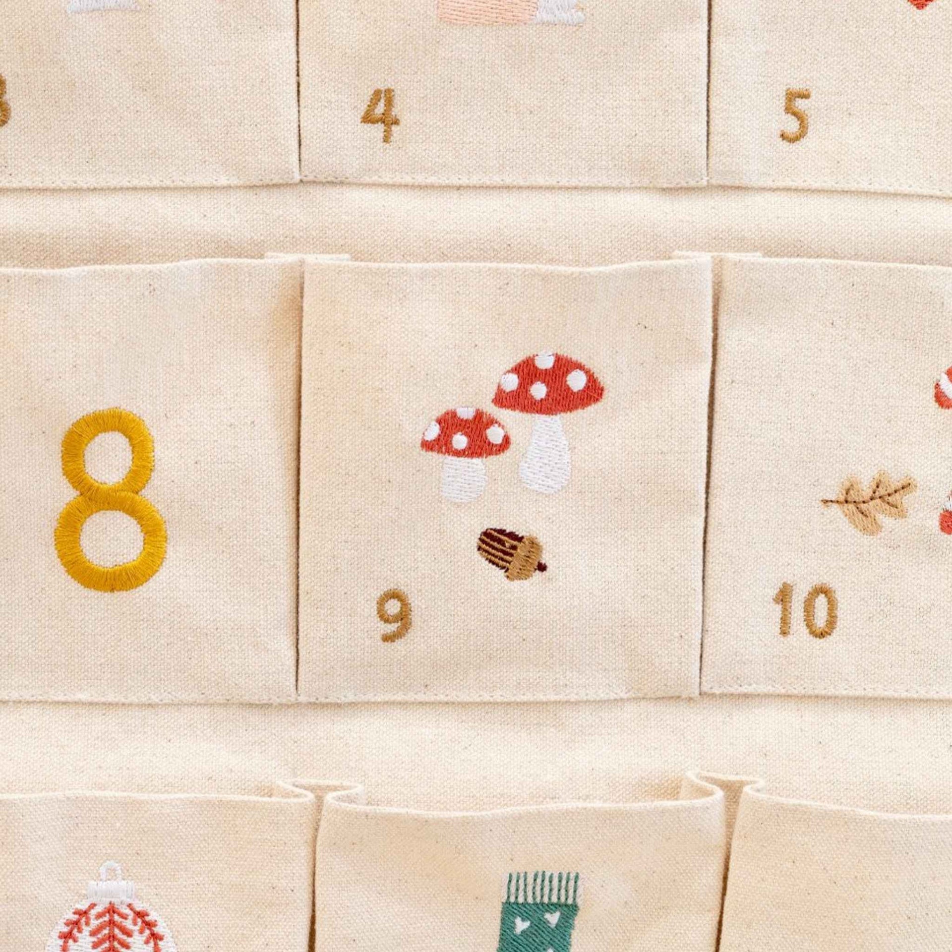 Fabric Christmas Advent Calendar