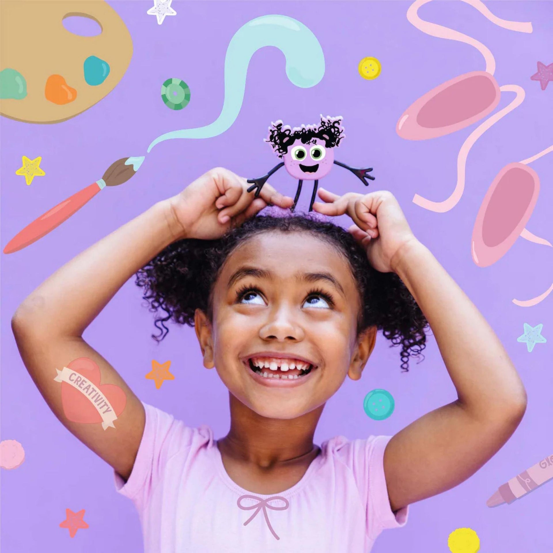 Glo Pals Light Up Character Pack - Purple