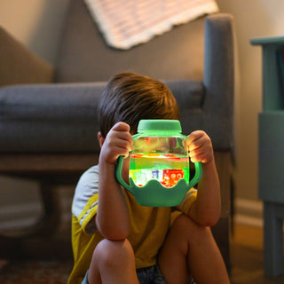 Glo Pals Build Your Own Sensory Jar - Teal