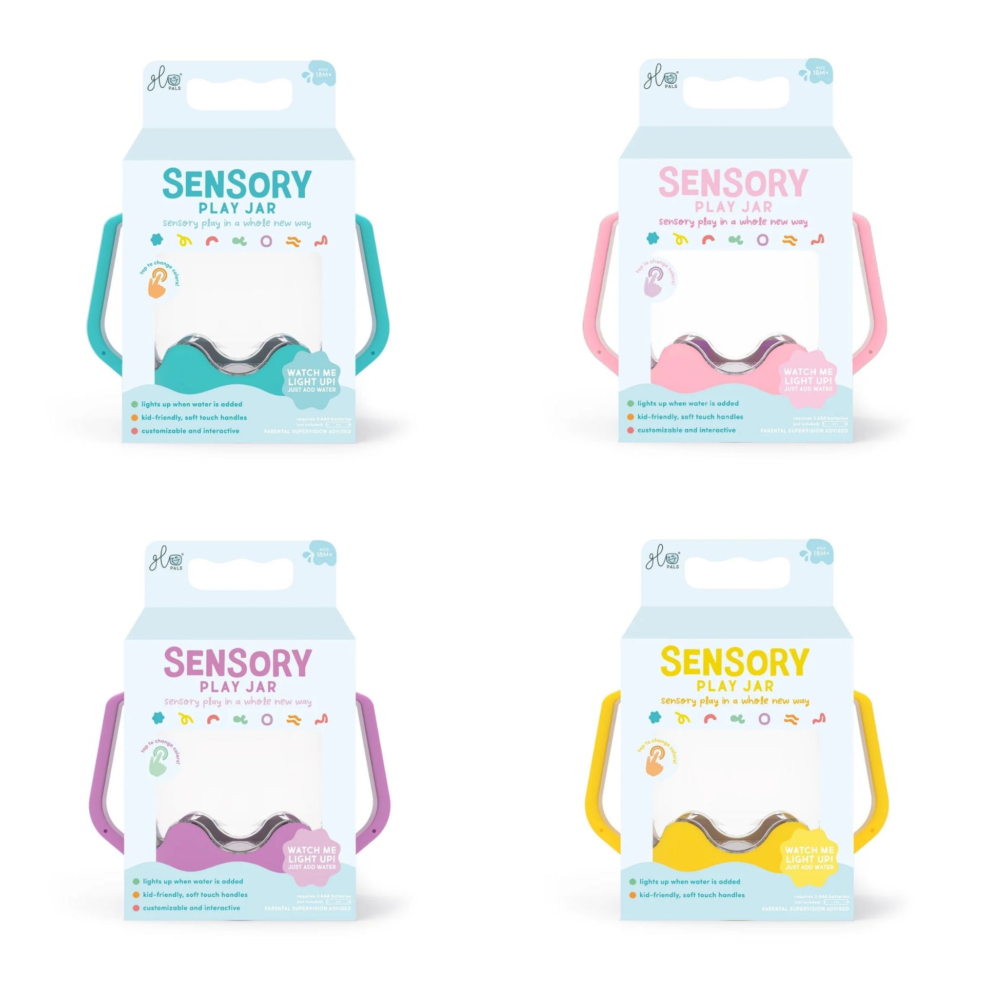 Glo Pals Sensory Play Jar