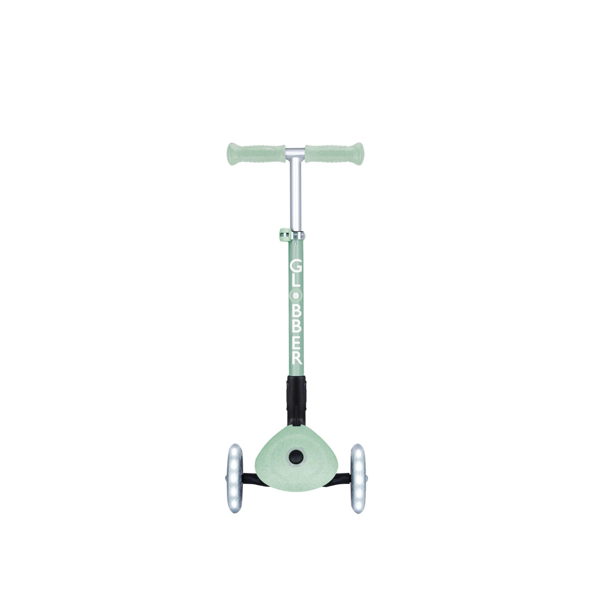 Globber Junior Foldable Lights Ecologic Scooter - Pistachio