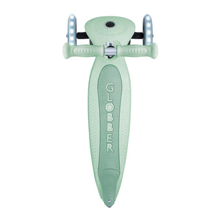 Globber Junior Foldable Lights Ecologic Scooter - Pistachio