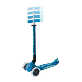 Globber Elite Glow Lights Scooter - Blue