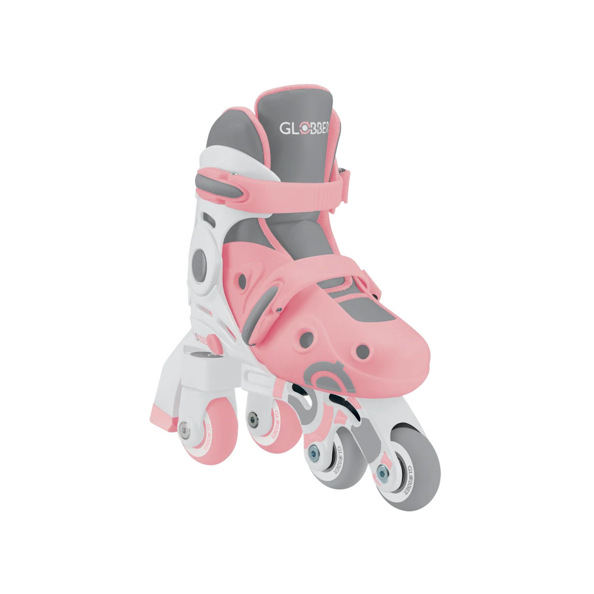 Globber 2 in 1 Learning Skates - Pastel Pink