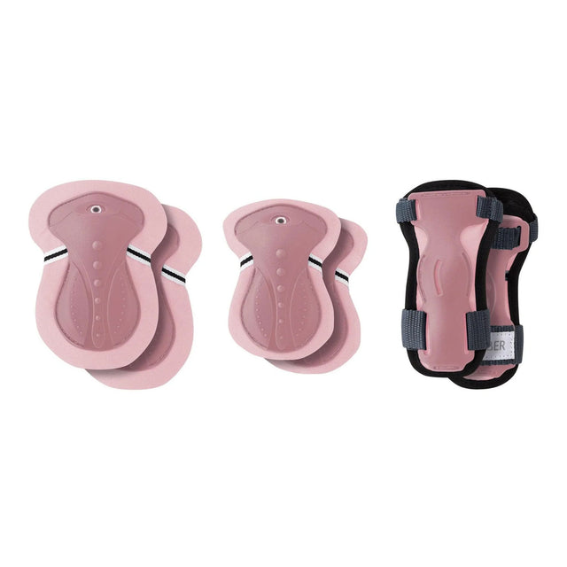 Globber Protective Junior Pads - Pastel Pink