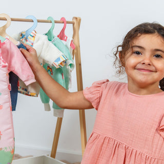 Heless Pastel Doll Clothes Hangers