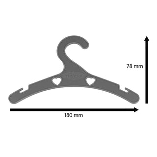 Heless Pastel Doll Clothes Hangers