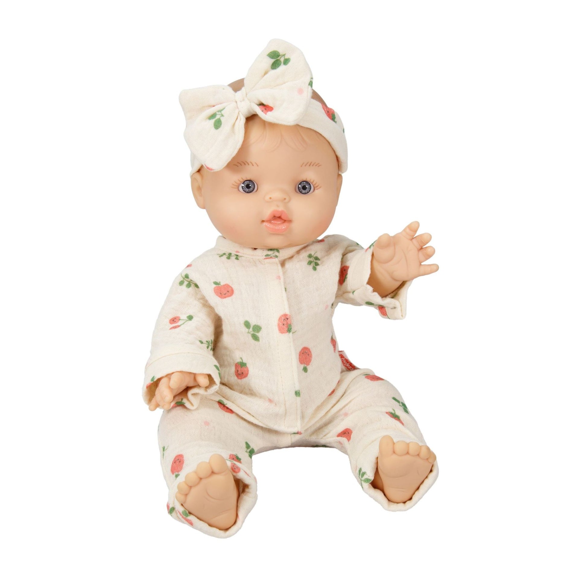 Heless Doll Romper with Headband - Cheeky Fruits