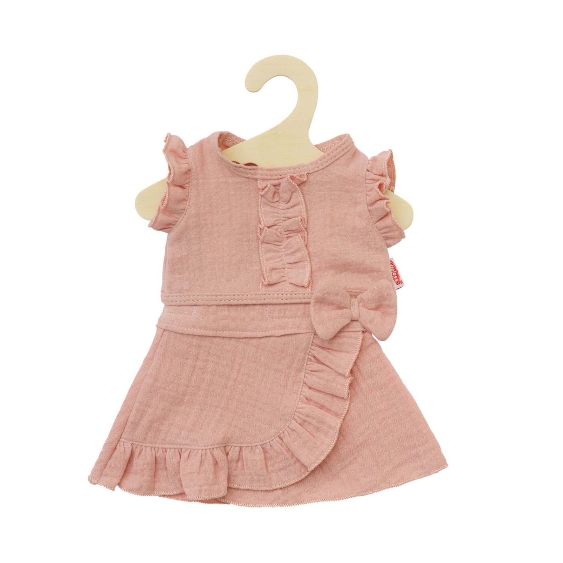 Heless Doll Ruffle Top and Skirt Set - Blush