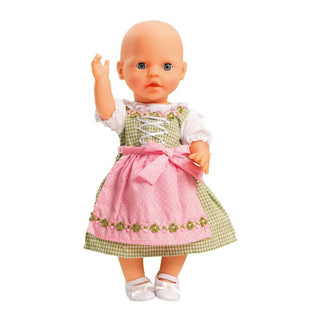 Heless Doll Ballerina Shoes - White 38-45cm