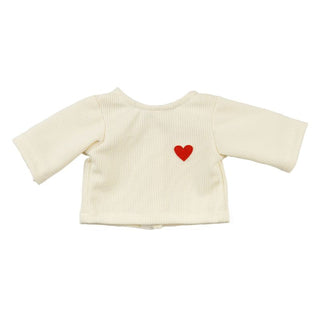 Heless Doll Corduroy Trouser Set - Heart Confetti