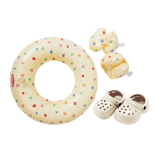 Heless Doll Swim Set - Heart Confetti 35-45cm