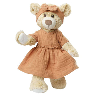 Heless Doll Dress and Headband Set - Caramel