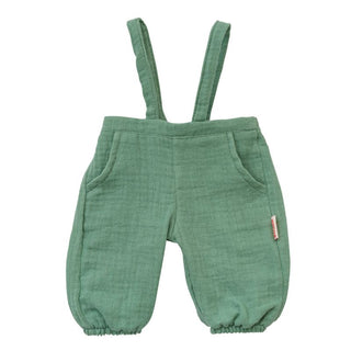 Heless Doll Dungaree Set - Sage Green
