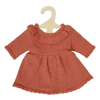 Heless Doll Knitted Dress - Peach