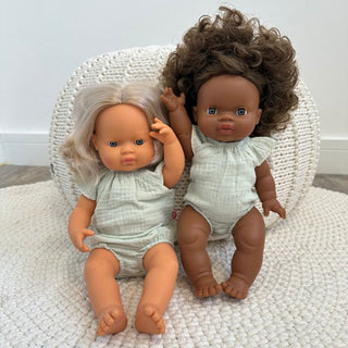 Heless Doll Romper with Ruffles