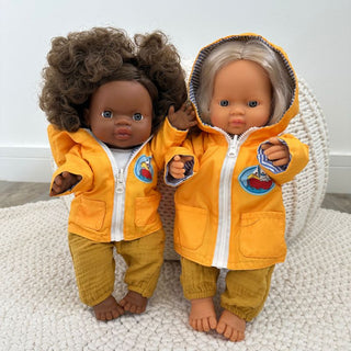 Heless Doll Reversible Rain Coat