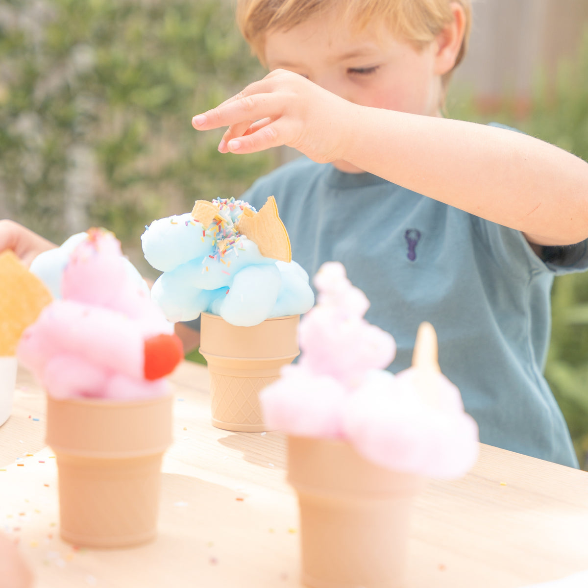 Inspire My Play Ice Cream Play Set - Natural