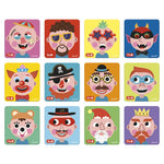 Janod Boy's Crazy Faces Magneti'Book