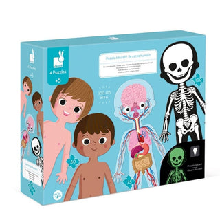 Janod Educational Puzzle Human Body