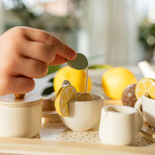 Jabadabado Wooden Afternoon Tea Set
