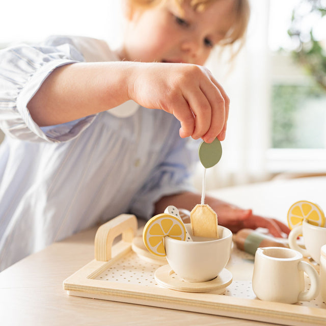 Jabadabado Wooden Afternoon Tea Set