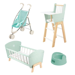 Doll Accessories Bundle - Mint