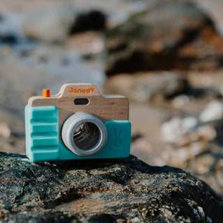 Janod Camera Toy With Sound - Mint