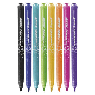 Janod Glitter Felt Tip Pens - Set of 8