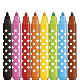 Janod Jumbo Felt Tip Pens - Set of 8