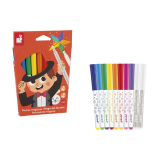 Janod Magic Felt Tip Pens - Set of 10